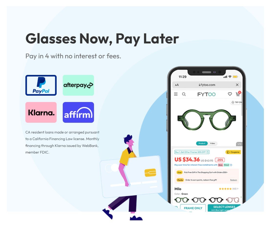Glasses Now, Pay Later