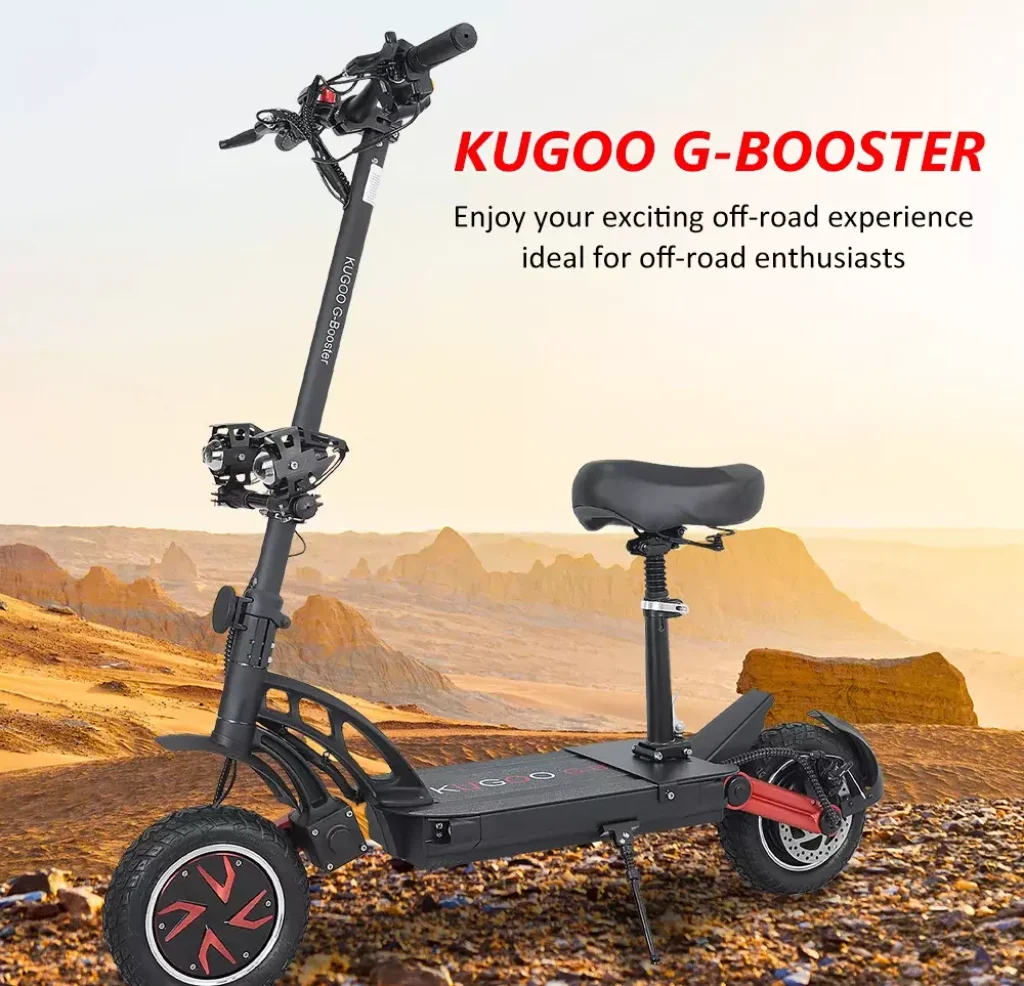 KUGOO G-BOOSTER 800W x 2 Dual Motor Off-road Electric Scooter 23Ah Battery 1