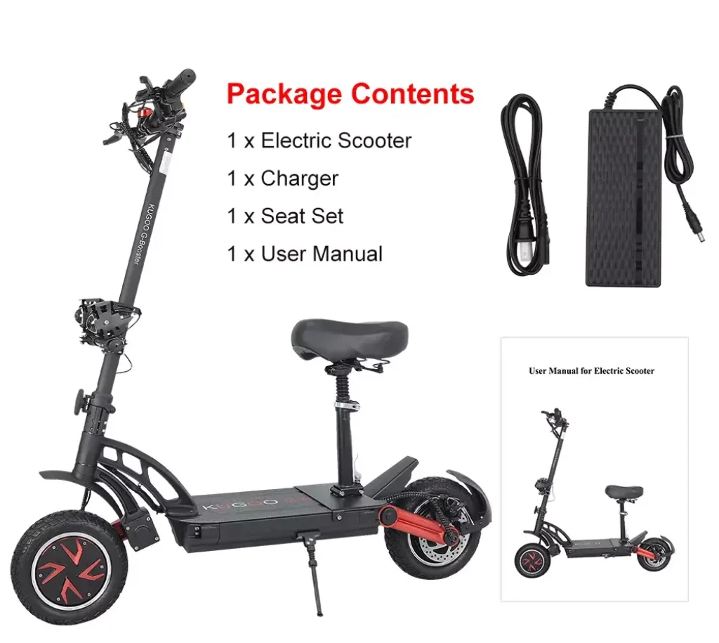 KUGOO G-BOOSTER 800W x 2 Dual Motor Off-road Electric Scooter 23Ah Battery 14