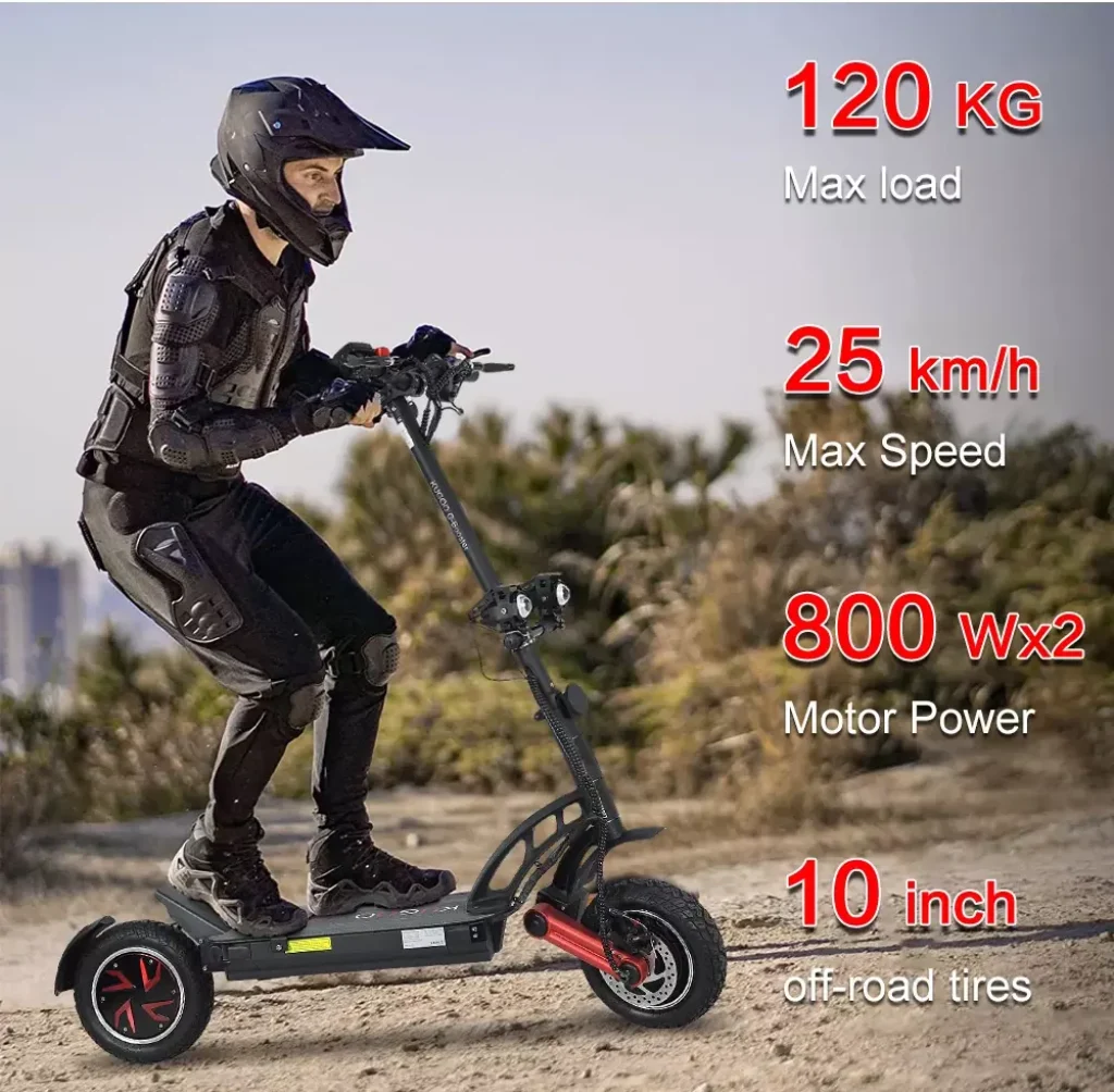 KUGOO G-BOOSTER 800W x 2 Dual Motor Off-road Electric Scooter 23Ah Battery 2