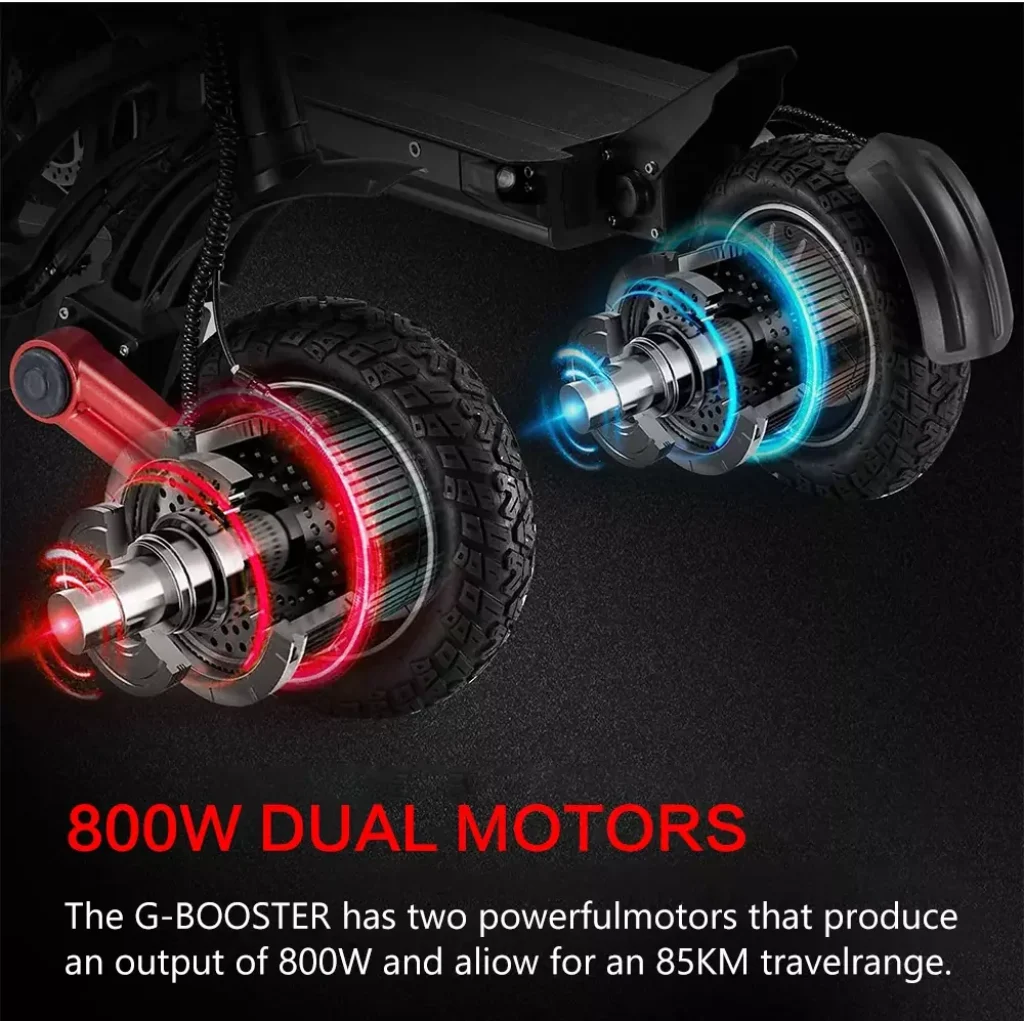 KUGOO G-BOOSTER 800W x 2 Dual Motor Off-road Electric Scooter 23Ah Battery 5