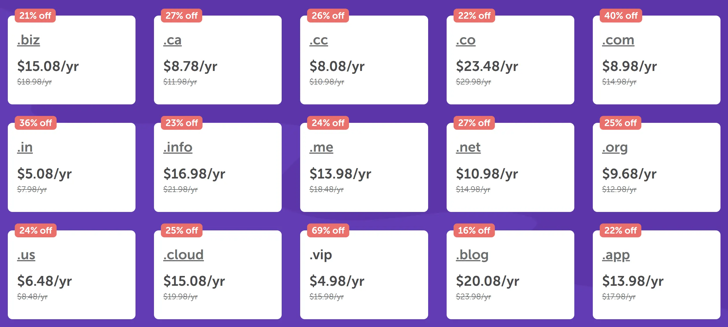 Namecheap Domain Deals